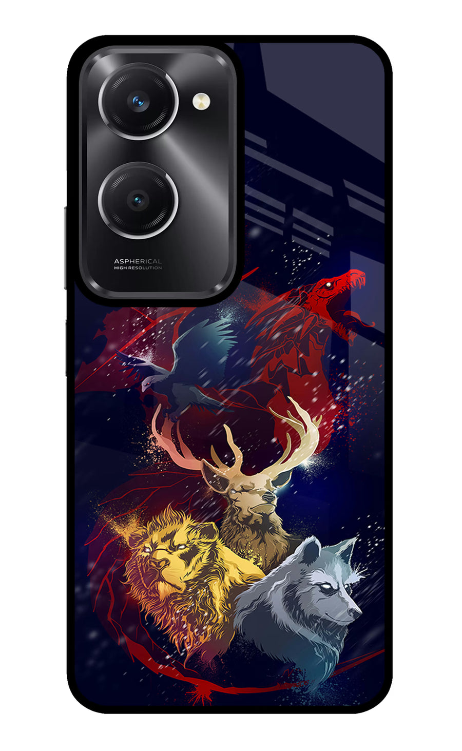 Game Of Thrones Vivo T3 Lite 5G Back Cover, Metal case