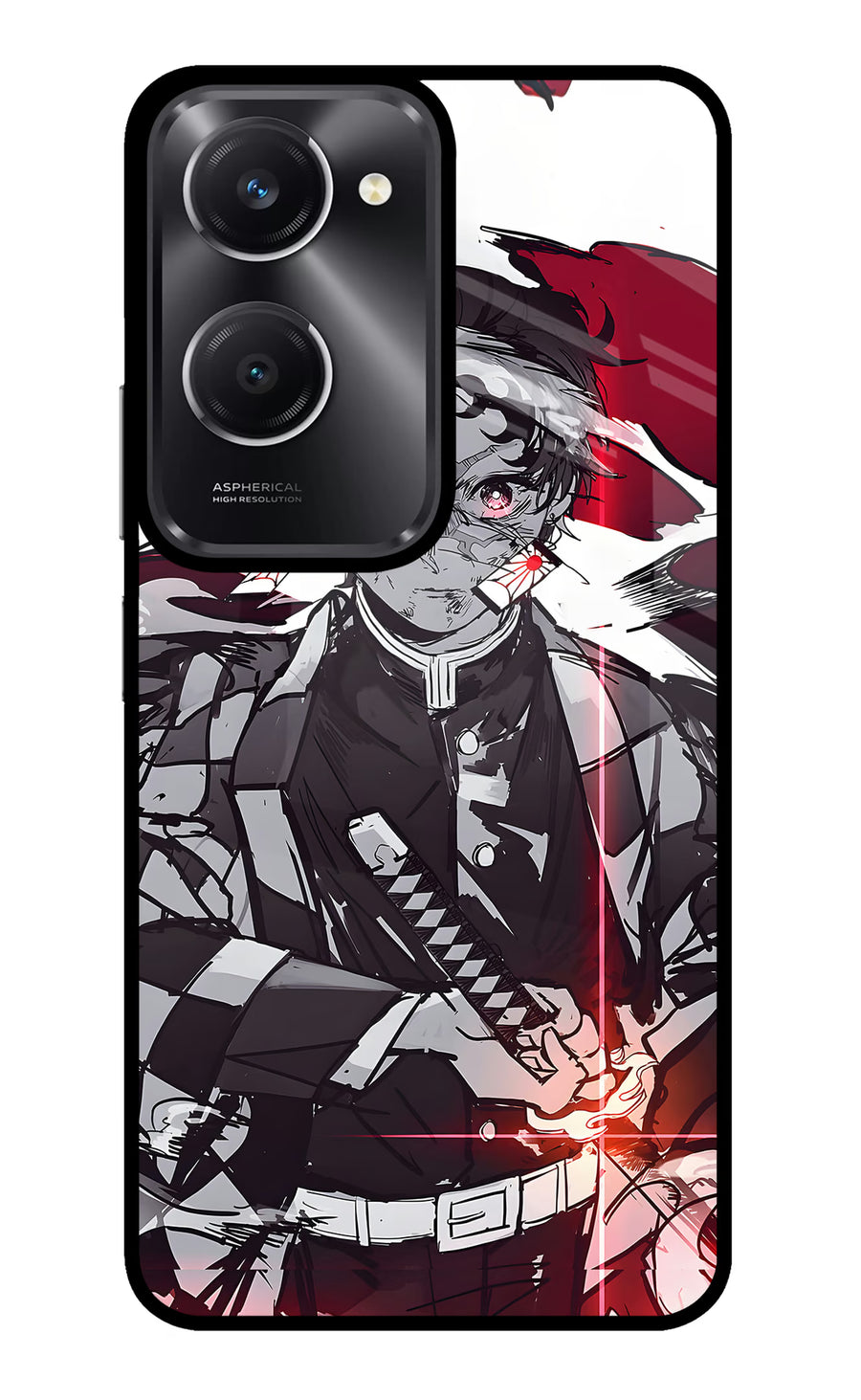 Demon Slayer Vivo T3 Lite 5G Back Cover, Metal case