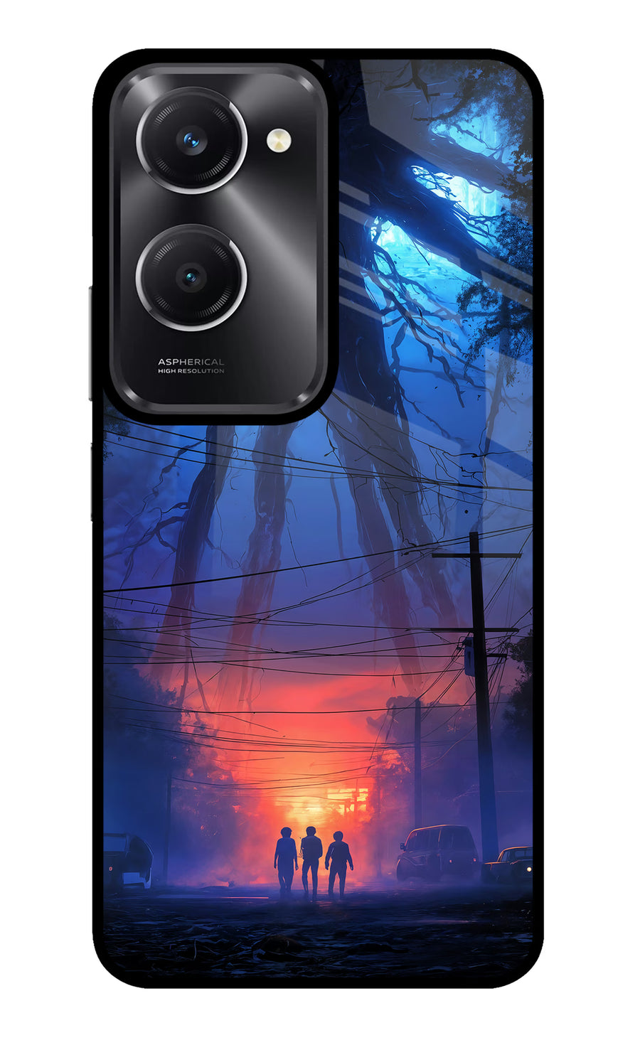 Ordinary Things Shadow Vivo T3 Lite 5G Back Cover, Metal case