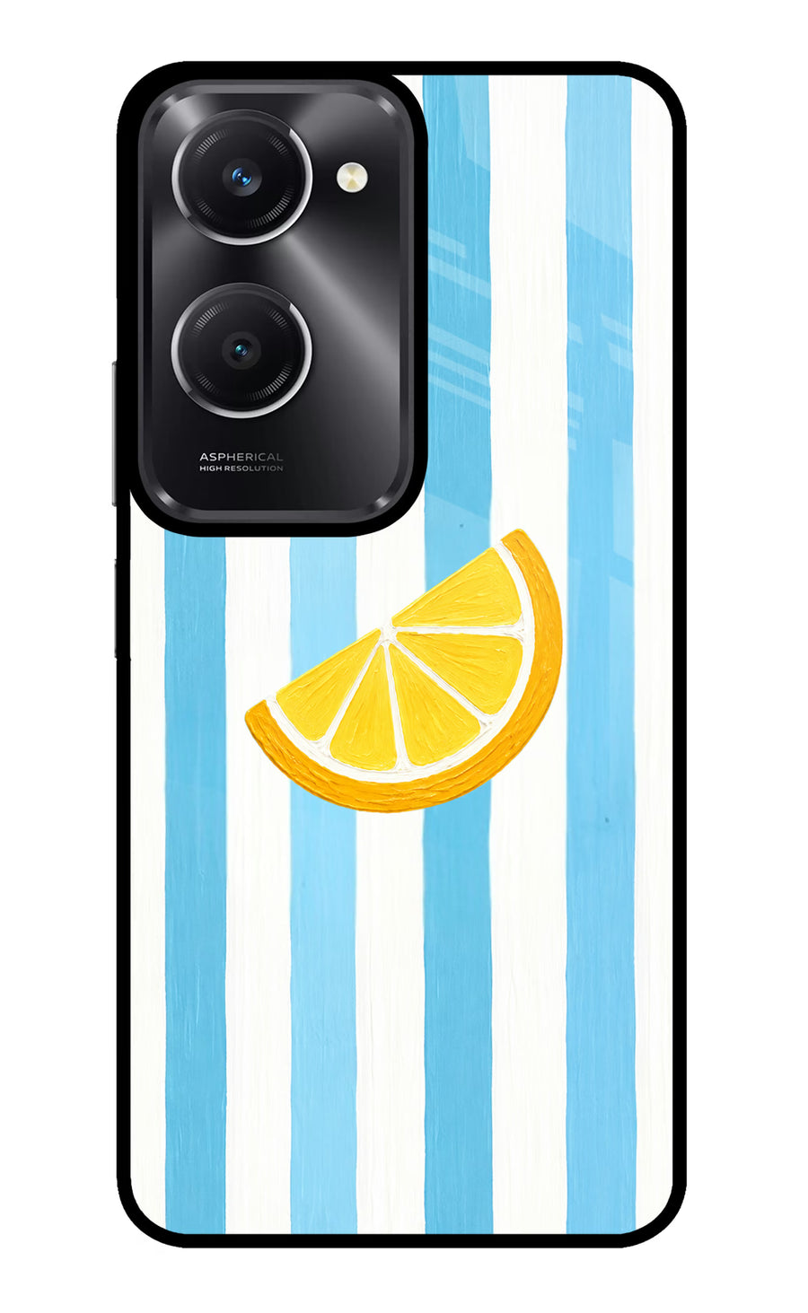 Summer Lemon Vivo T3 Lite 5G Back Cover, Metal case