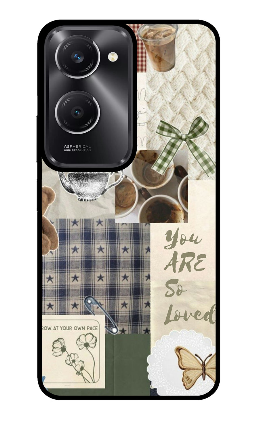 Cookie Vivo T3 Lite 5G Back Cover, Metal case