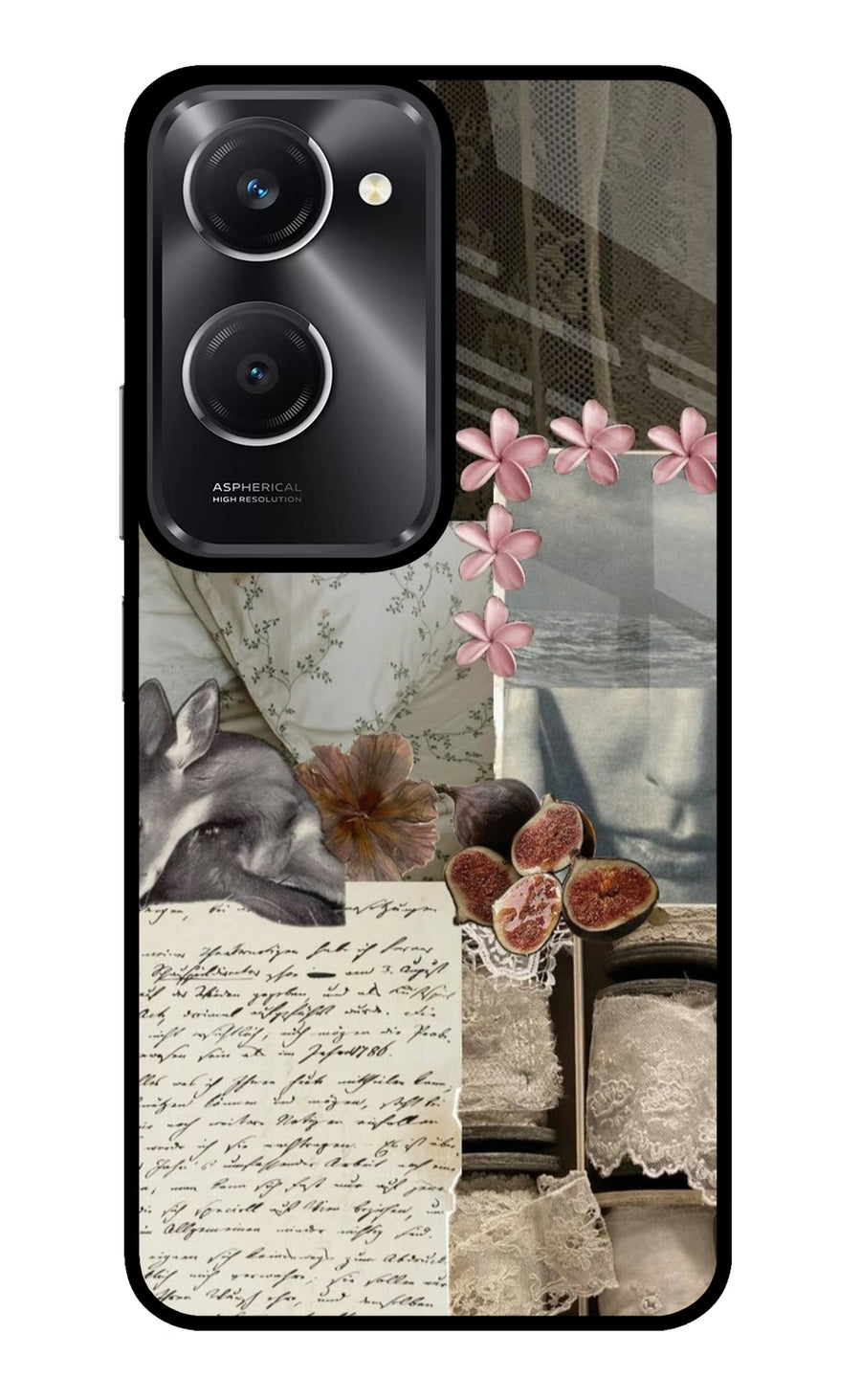 Midnight Sky Vivo T3 Lite 5G Back Cover, Metal case