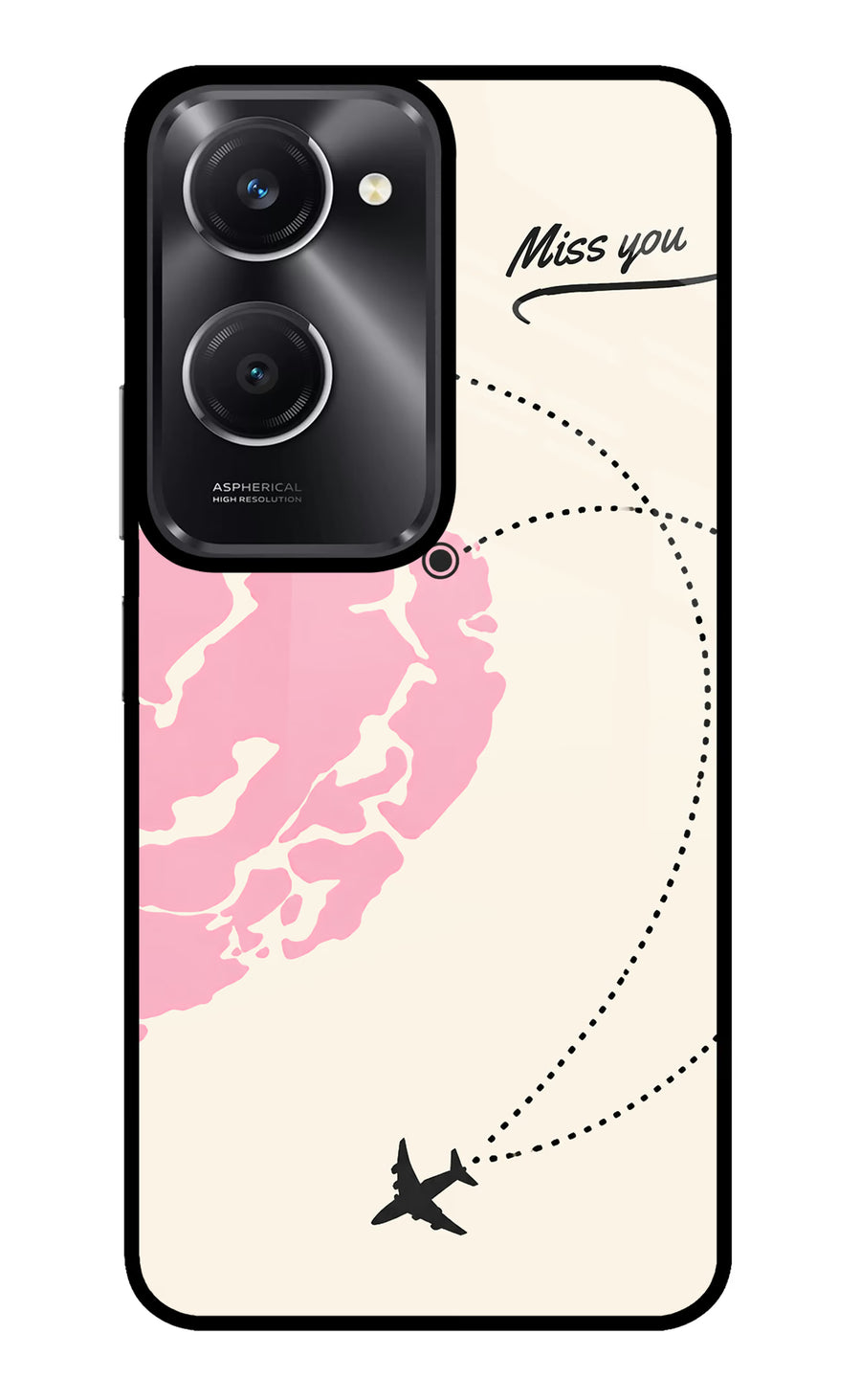 Miss Orbit Vivo T3 Lite 5G Back Cover, Metal case