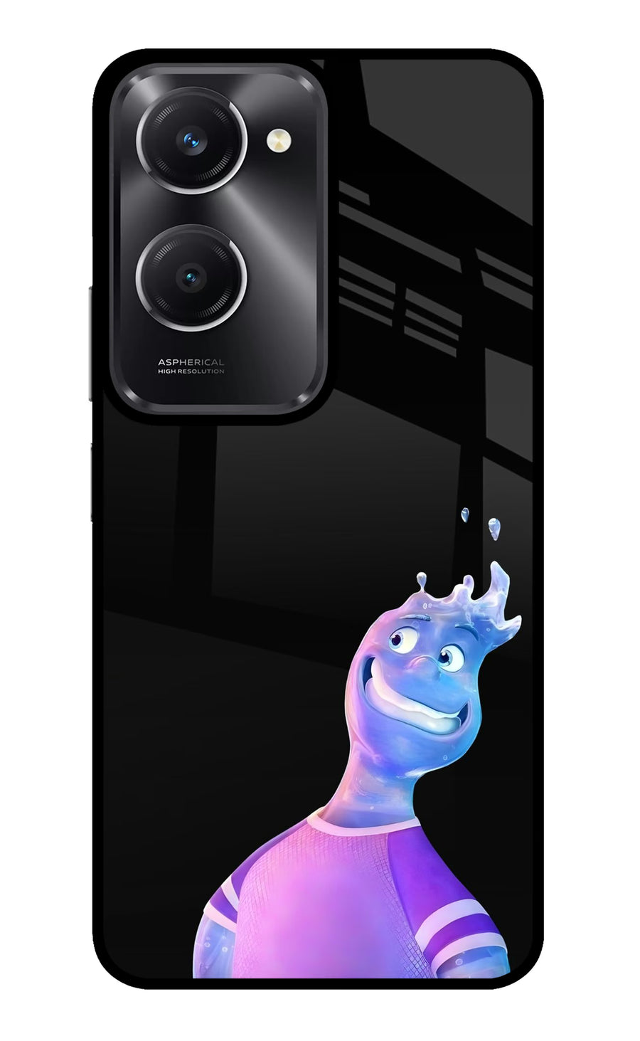 Wade Wave Vivo T3 Lite 5G Back Cover, Metal case