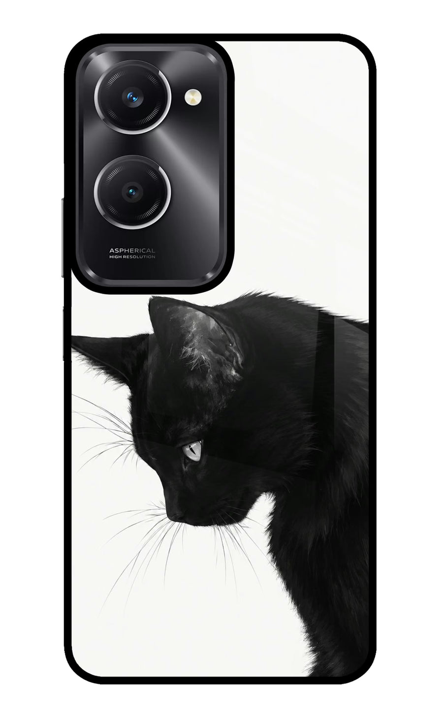 Shadow Gaze Vivo T3 Lite 5G Back Cover, Metal case