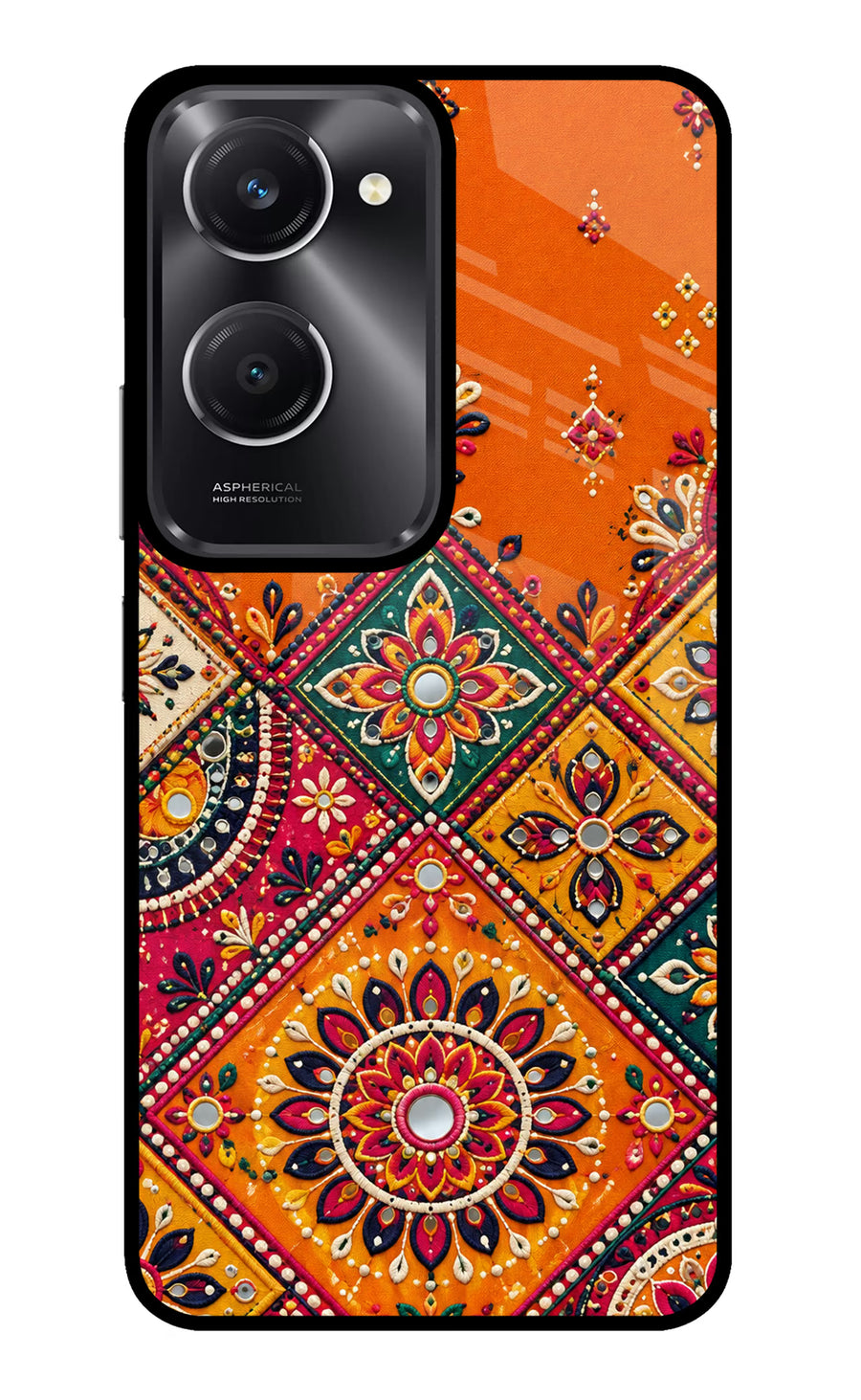 Kutch Glow Vivo T3 Lite 5G Back Cover, Metal case