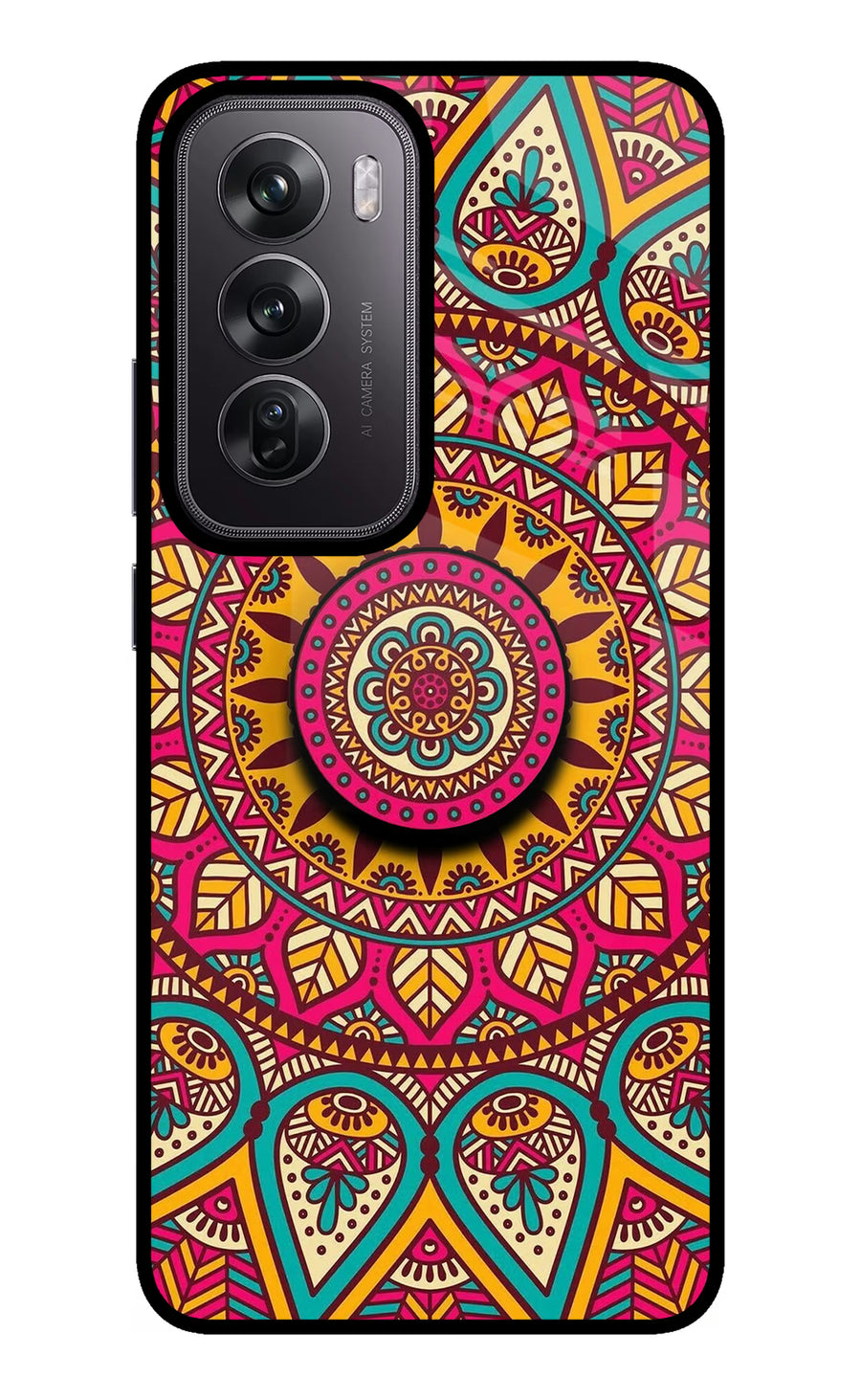Mandala Oppo Reno12 Pro 5G Pop Case, Metal case