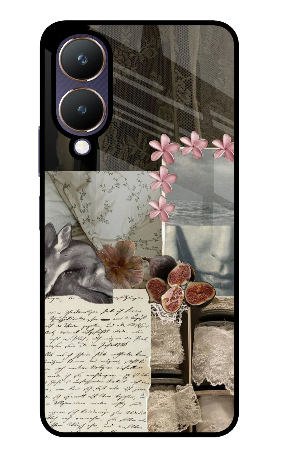 Midnight Sky Vivo Y28 5G Back Cover, Metal case