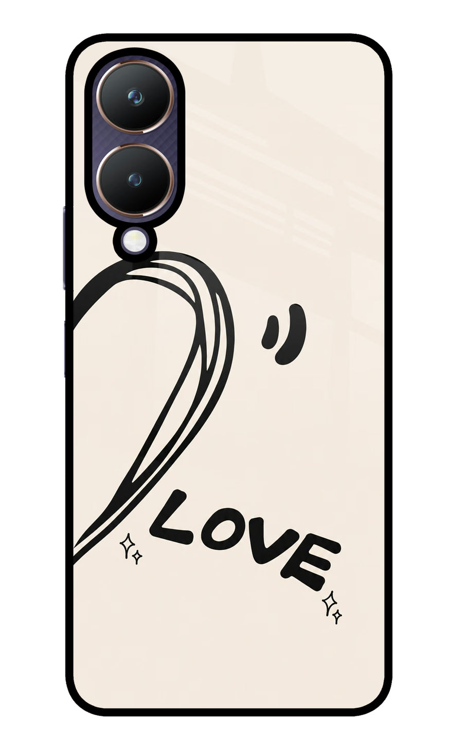 Soul Line Vivo Y28 5G Back Cover, Metal case