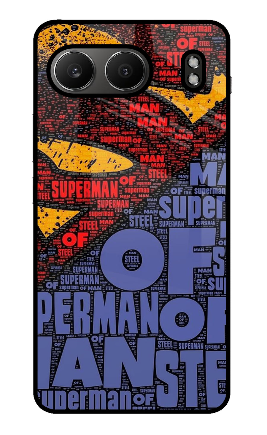 Superman OnePlus Nord 4 Back Cover, Metal case