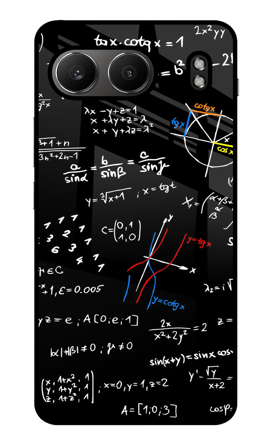 Mathematics Formula OnePlus Nord 4 Back Cover, Metal case