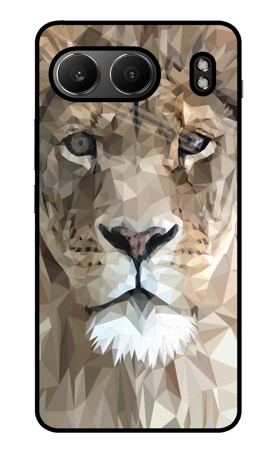 Lion Art OnePlus Nord 4 Back Cover, Metal case