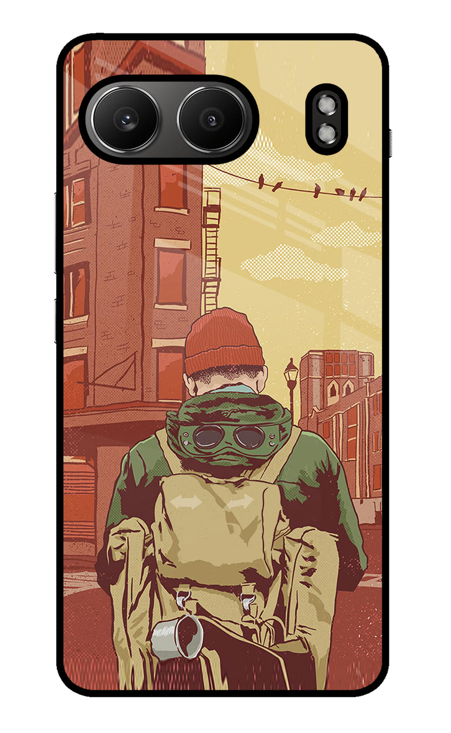 Adventurous OnePlus Nord 4 Back Cover, Metal case