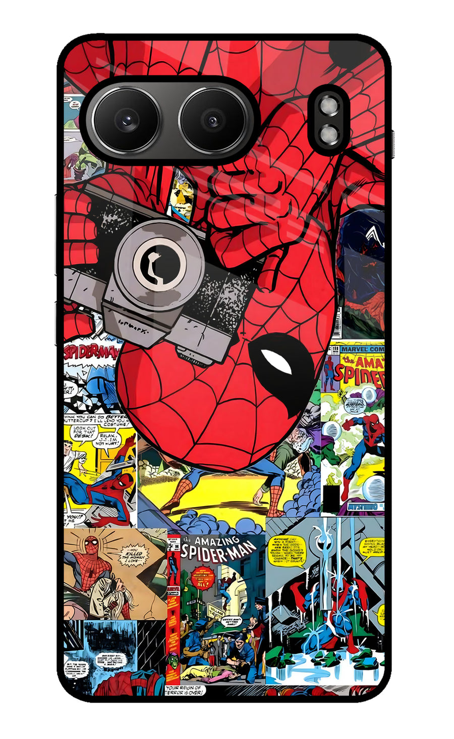 Spider Man OnePlus Nord 4 Back Cover, Metal case