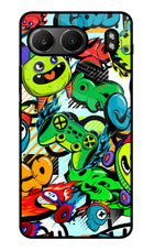 Game Doodle OnePlus Nord 4 Metal Case Back Cover by Casekaro