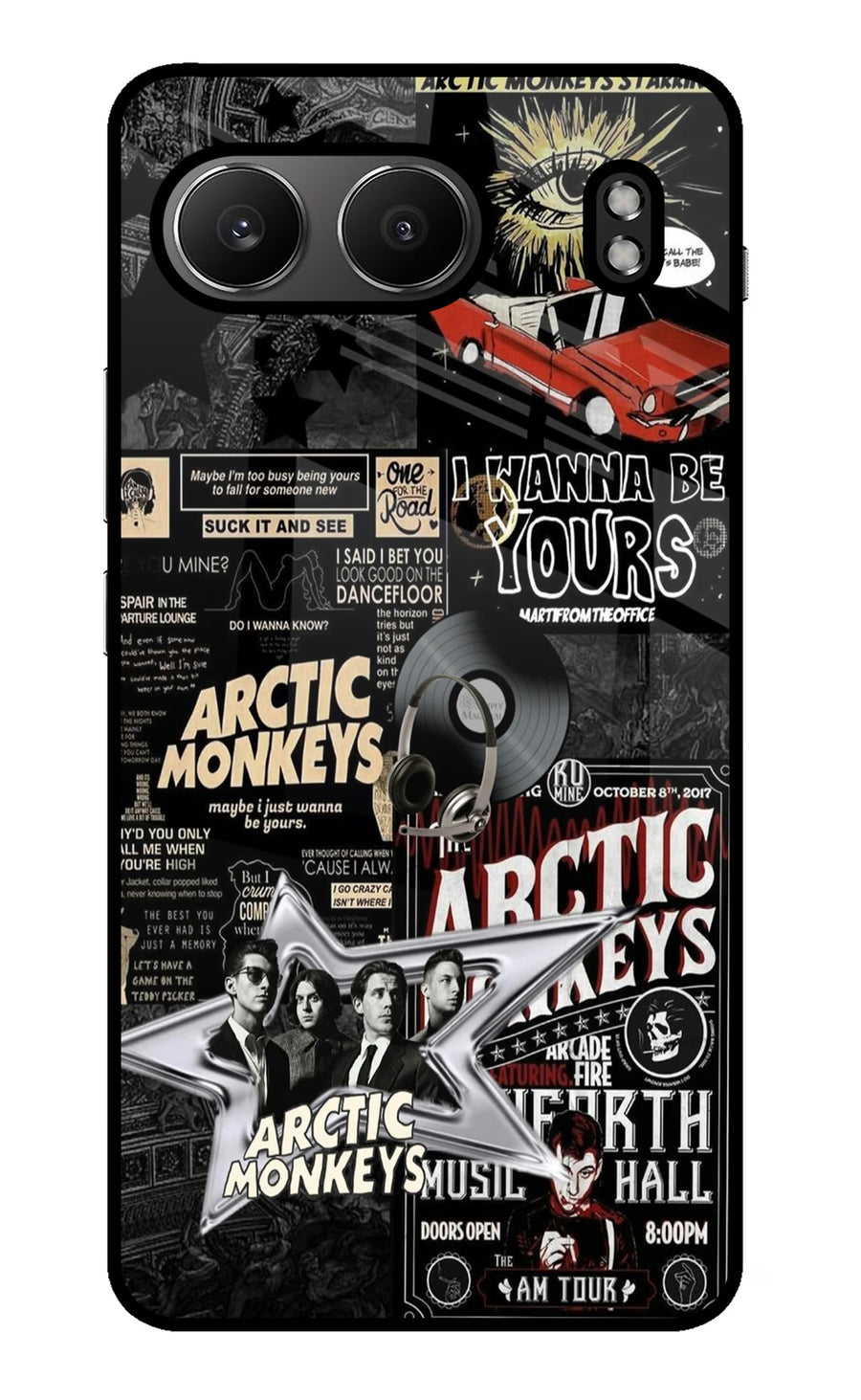Arctic Monkeys OnePlus Nord 4 Back Cover, Metal case