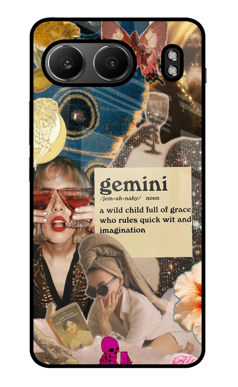 Gemini Zodiac OnePlus Nord 4 Back Cover, Metal case