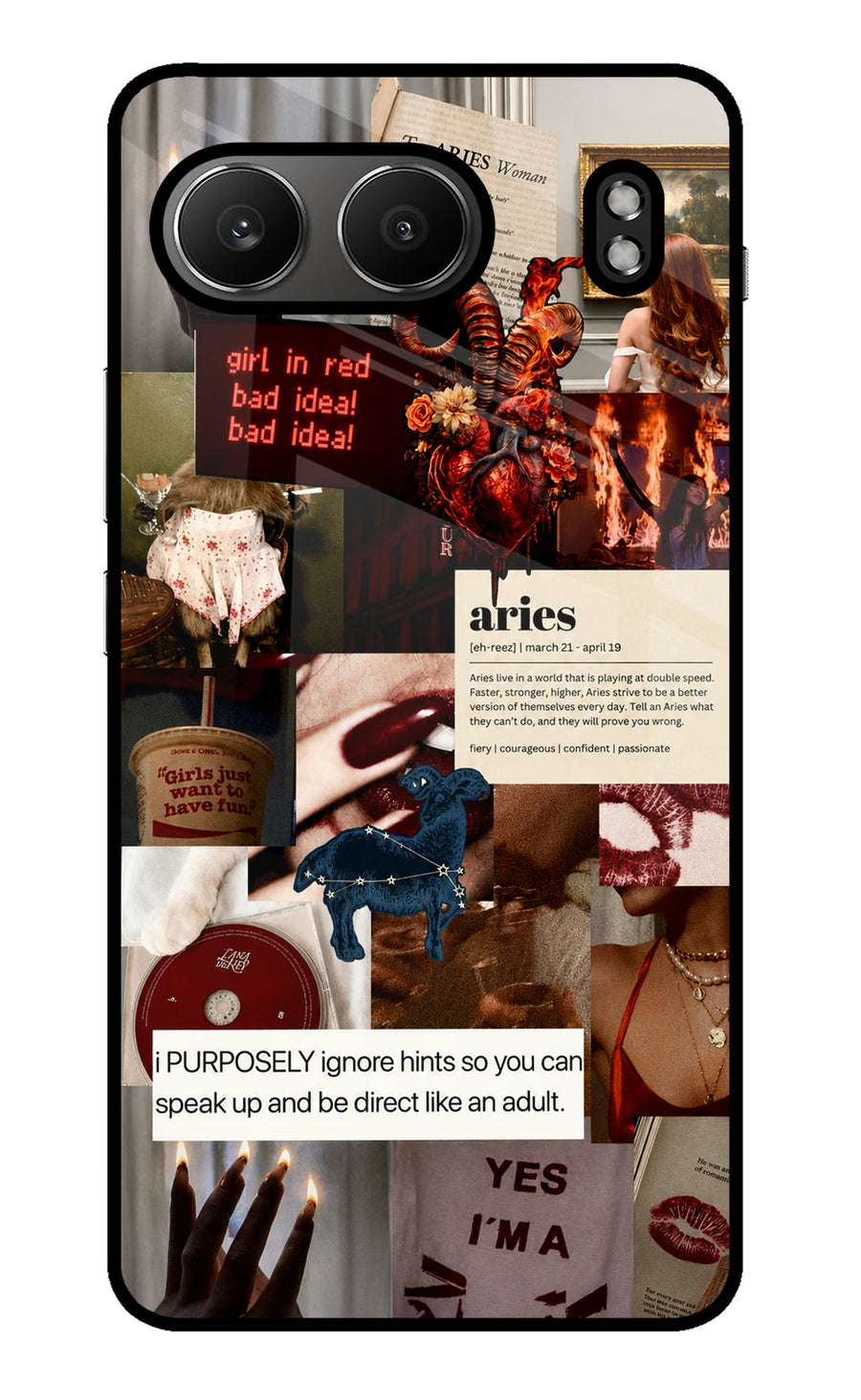 Zodiac Aries OnePlus Nord 4 Back Cover, Metal case