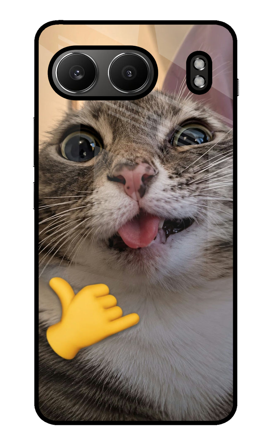 Silly Cat Call OnePlus Nord 4 Back Cover, Metal case