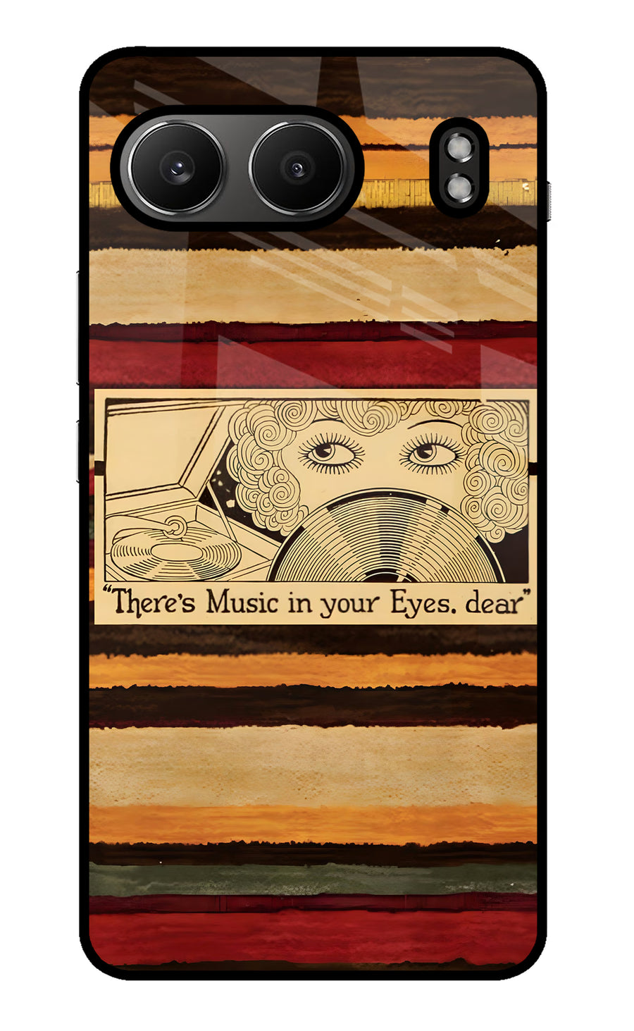 Vinyl Stripes OnePlus Nord 4 Back Cover, Metal case
