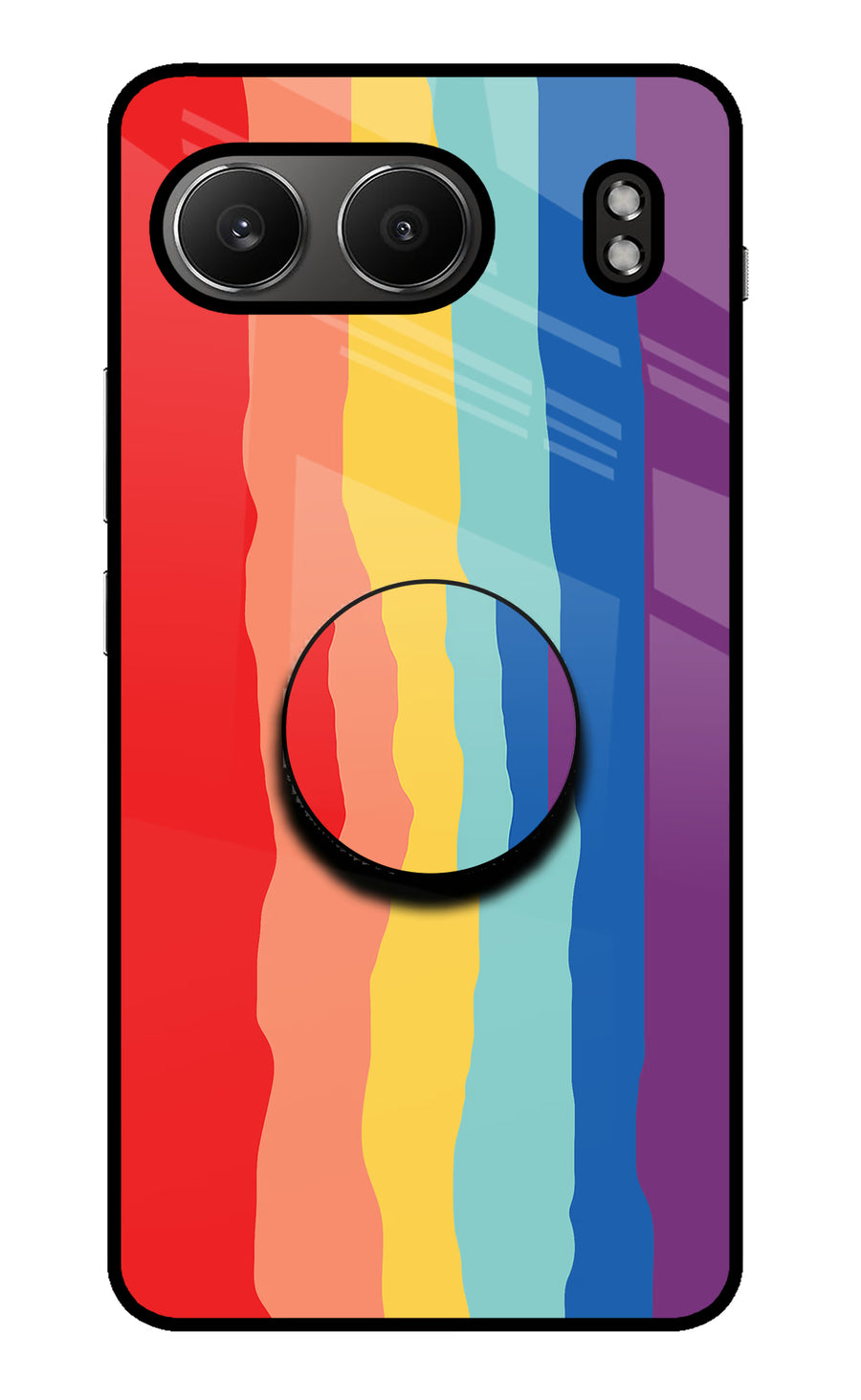 Rainbow OnePlus Nord 4 Pop Case, Metal case
