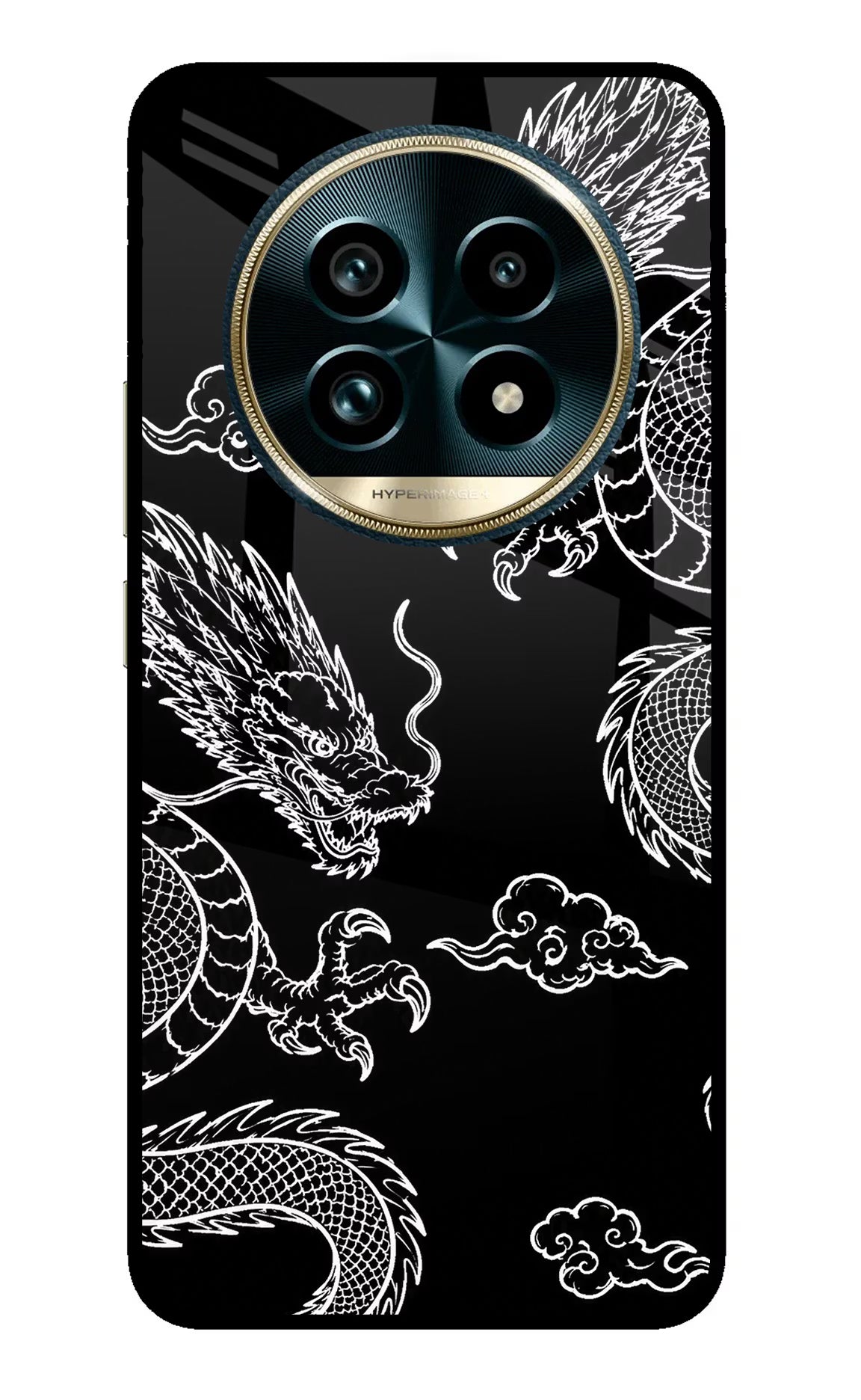 Twin Dragons Realme 13 Pro+ 5G Metal Case Back Cover by Casekaro