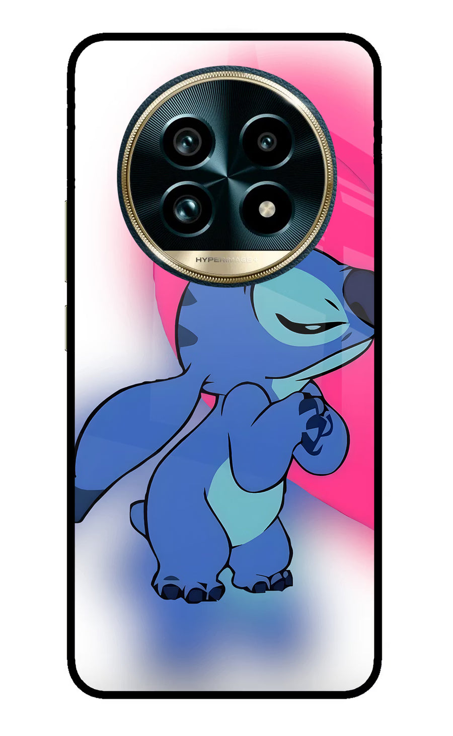 Stitch Hug Realme 13 Pro+ 5G Back Cover, Metal case