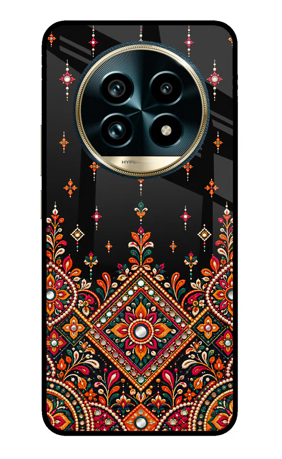 Noir Mehfil Realme 13 Pro+ 5G Back Cover, Metal case