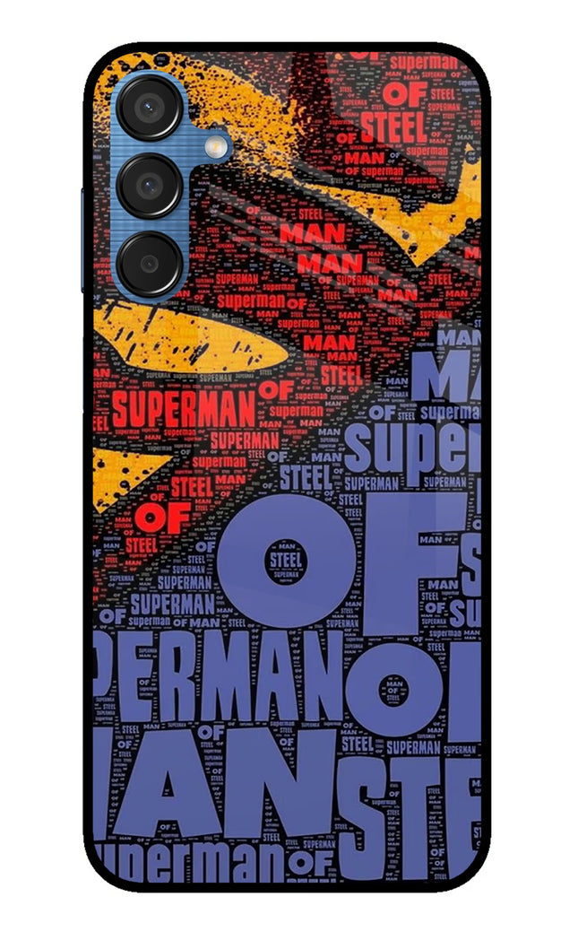 Superman Samsung M15 5G Metal Case Back Cover by Casekaro