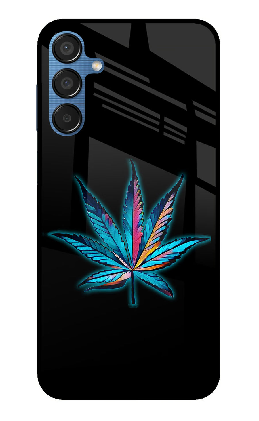 Weed Samsung M15 5G Back Cover, Metal case