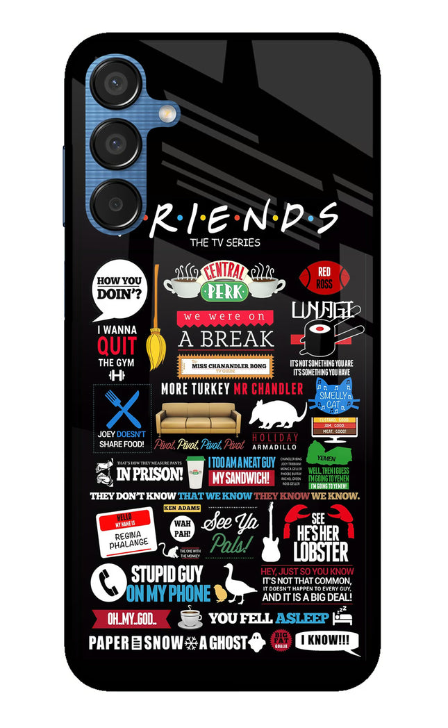 FRIENDS Samsung M15 5G Metal Case Back Cover by Casekaro