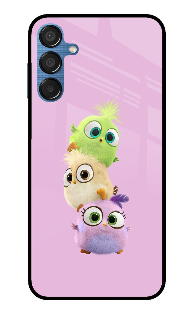 Cute Little Birds Samsung M15 5G Metal Case Back Cover by Casekaro