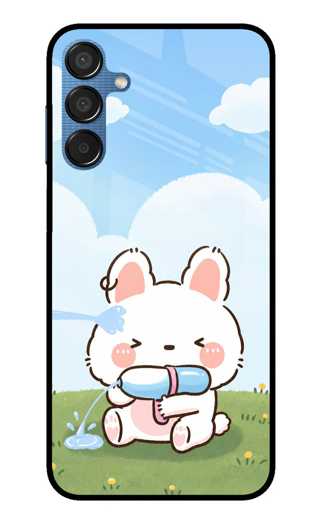 Bunny Treat Samsung M15 5G Metal Case Back Cover by Casekaro