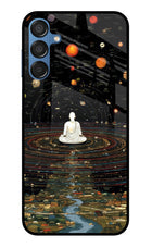 Space Monk Samsung M15 5G Metal Case Back Cover by Casekaro