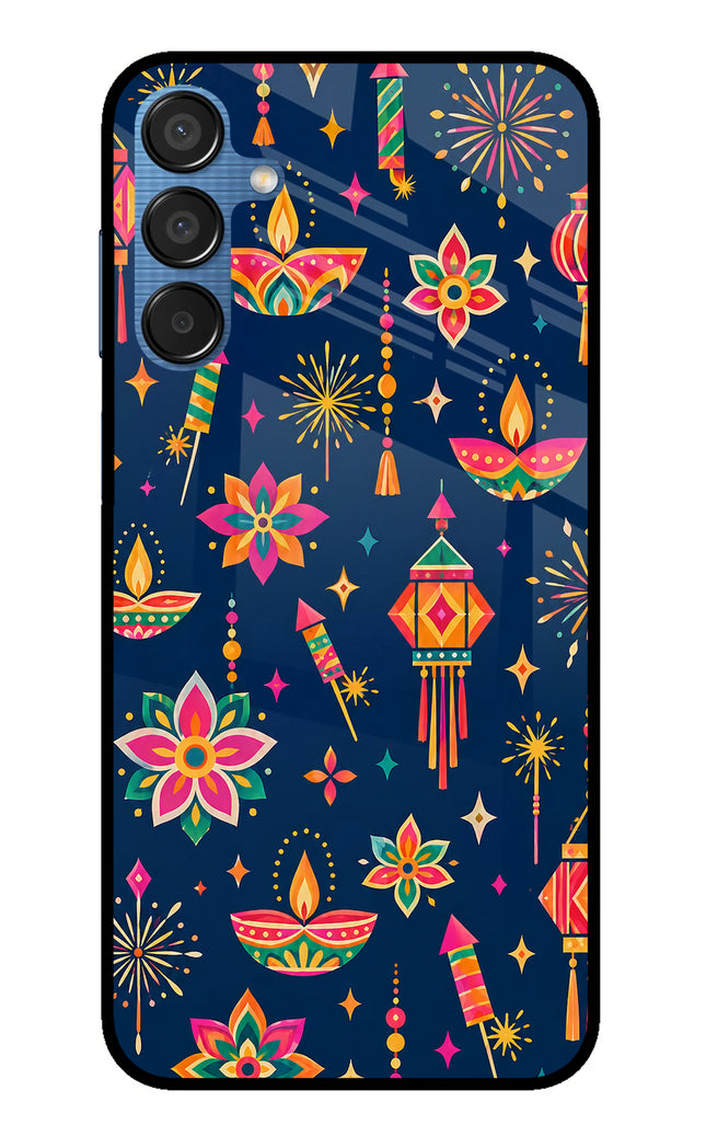 Festive Pop Samsung M15 5G Metal Case Back Cover by Casekaro