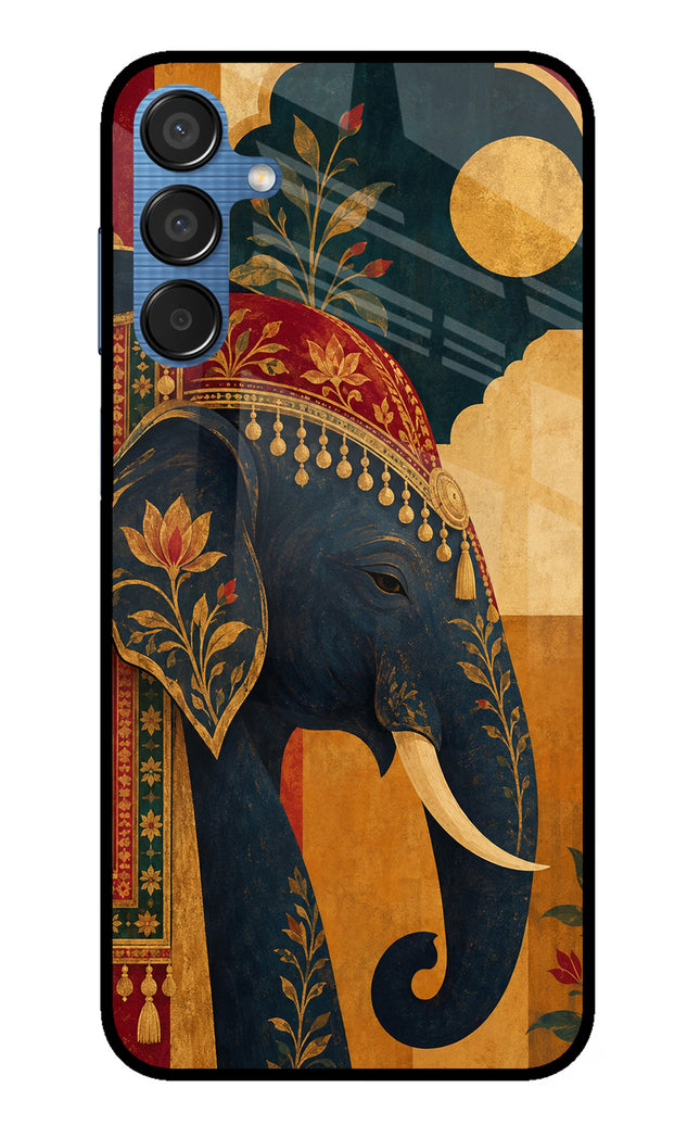 Royal Elephant Samsung M15 5G Metal Case Back Cover by Casekaro