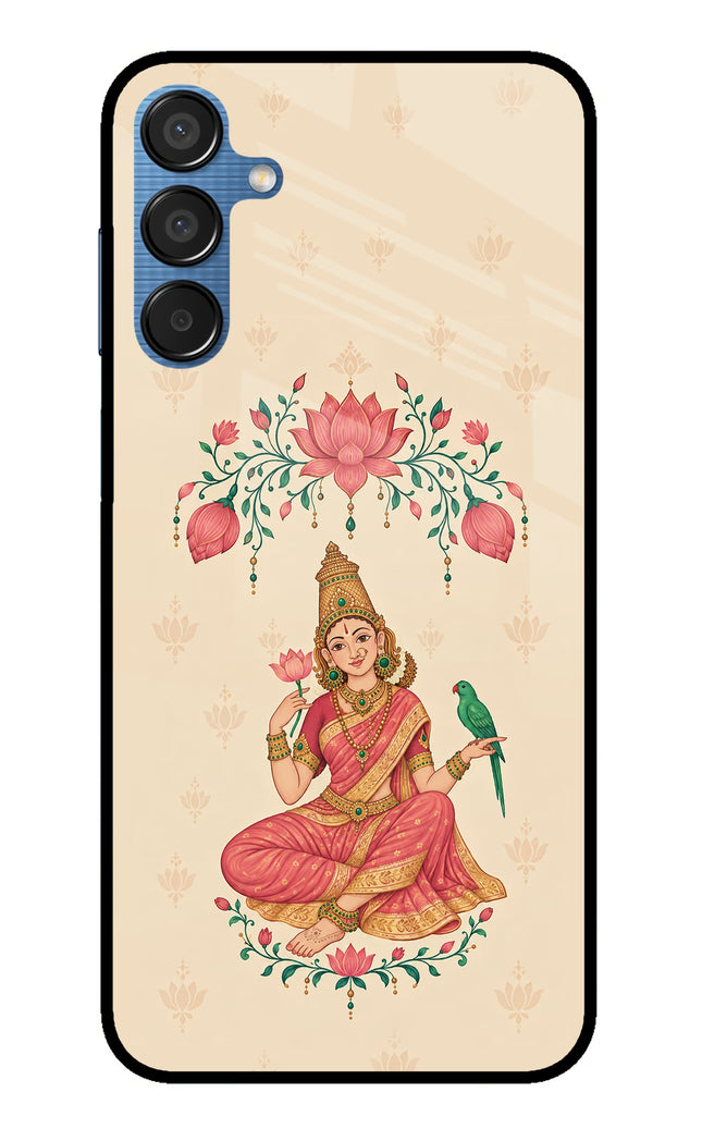 Goddess Lakshmi Samsung M15 5G Metal Case Back Cover by Casekaro