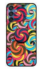 Spiral Pattern Samsung M15 5G Pop Case by Casekaro