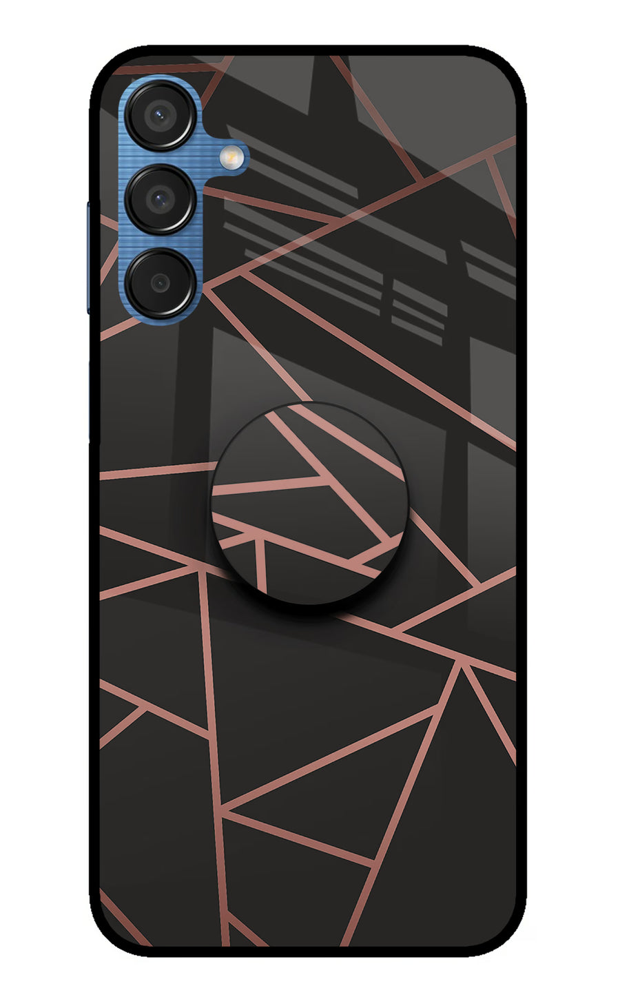 Geometric Pattern Samsung M15 5G Pop Case, Metal case