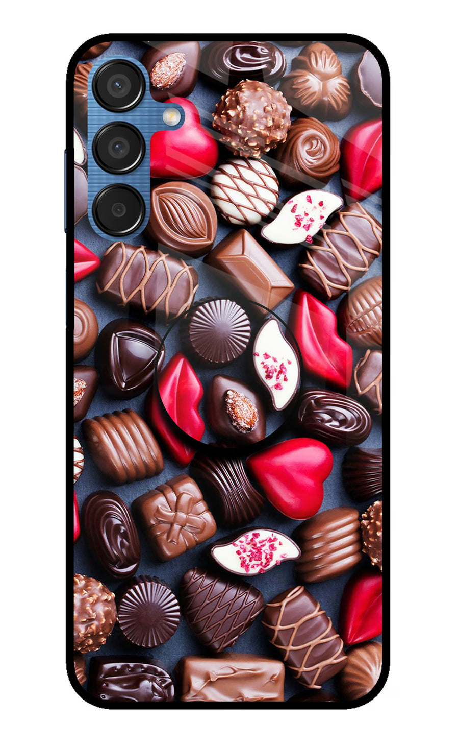 Chocolates Samsung M15 5G Pop Case, Metal case