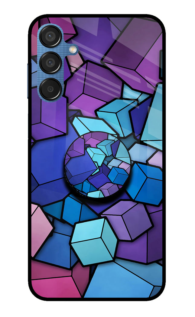 Cubic Abstract Samsung M15 5G Pop Case by Casekaro