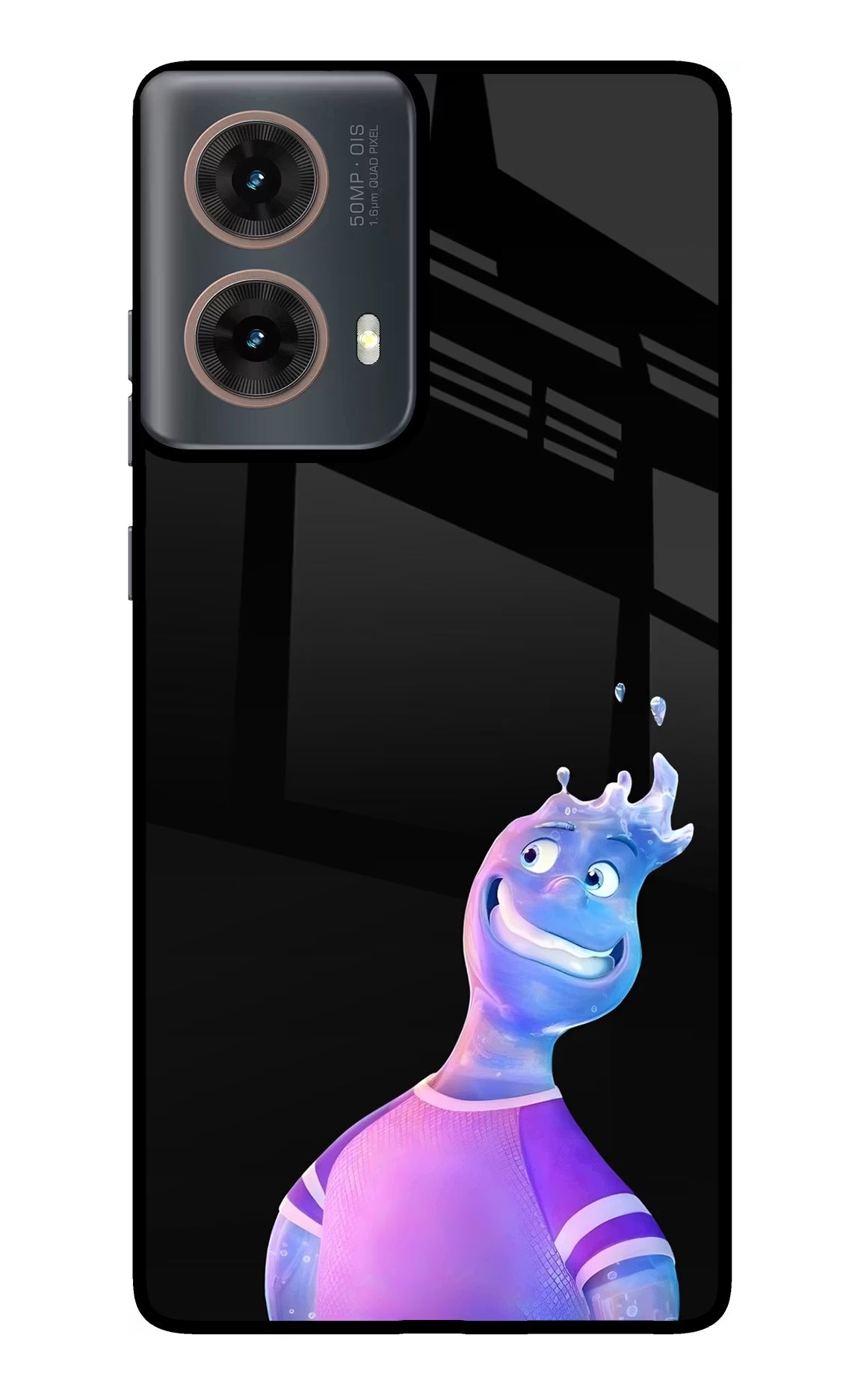 Wade Wave Motorola G85 Metal Case Back Cover by Casekaro