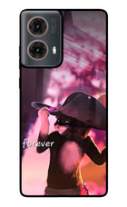 Forever Cat Motorola G85 Metal Case Back Cover by Casekaro