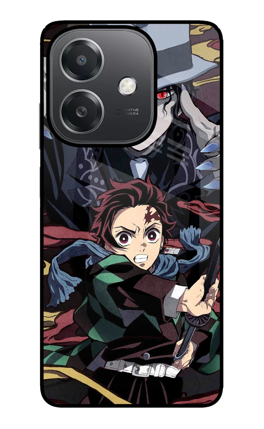 Demon Slayer OPPO A3x Back Cover, Metal case