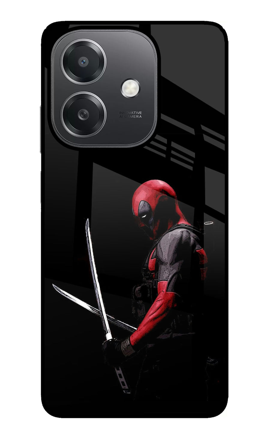 Deadpool OPPO A3x Back Cover, Metal case