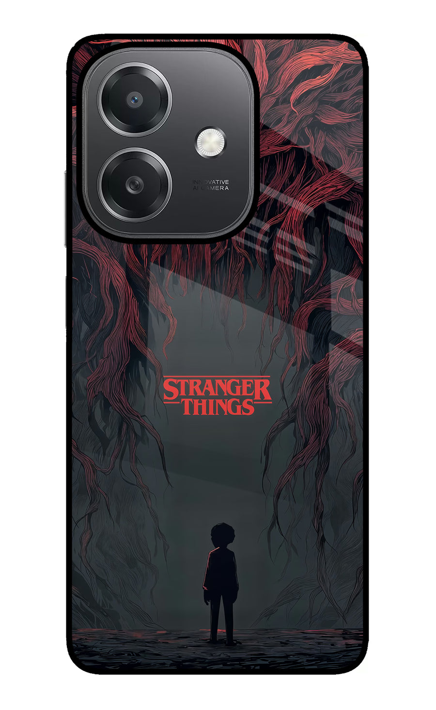 Ordinary Things Dark Side OPPO A3x Back Cover, Metal case