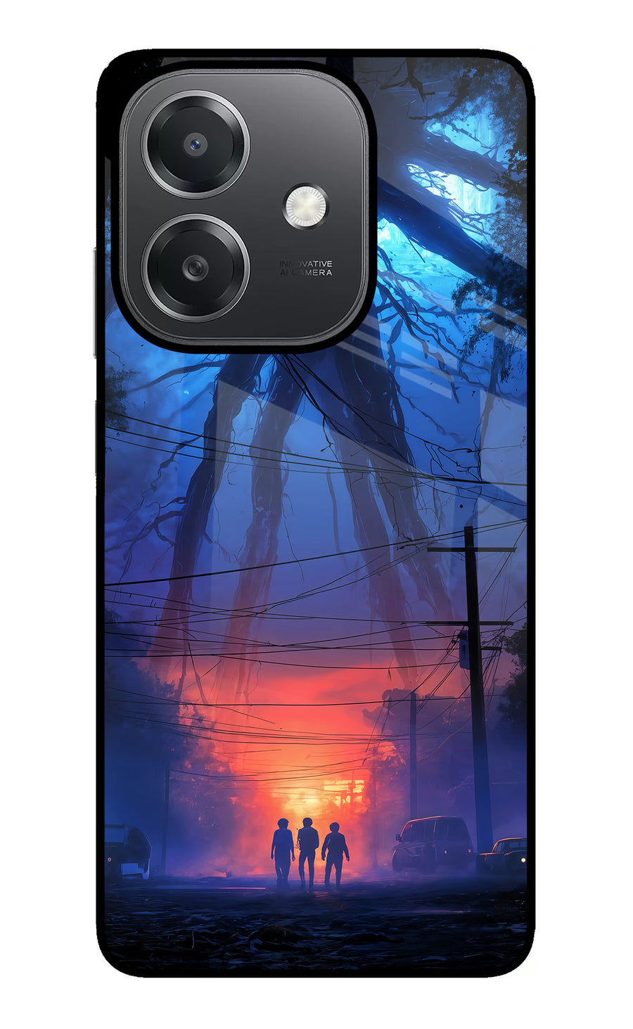 Ordinary Things Shadow OPPO A3x Back Cover, Metal case