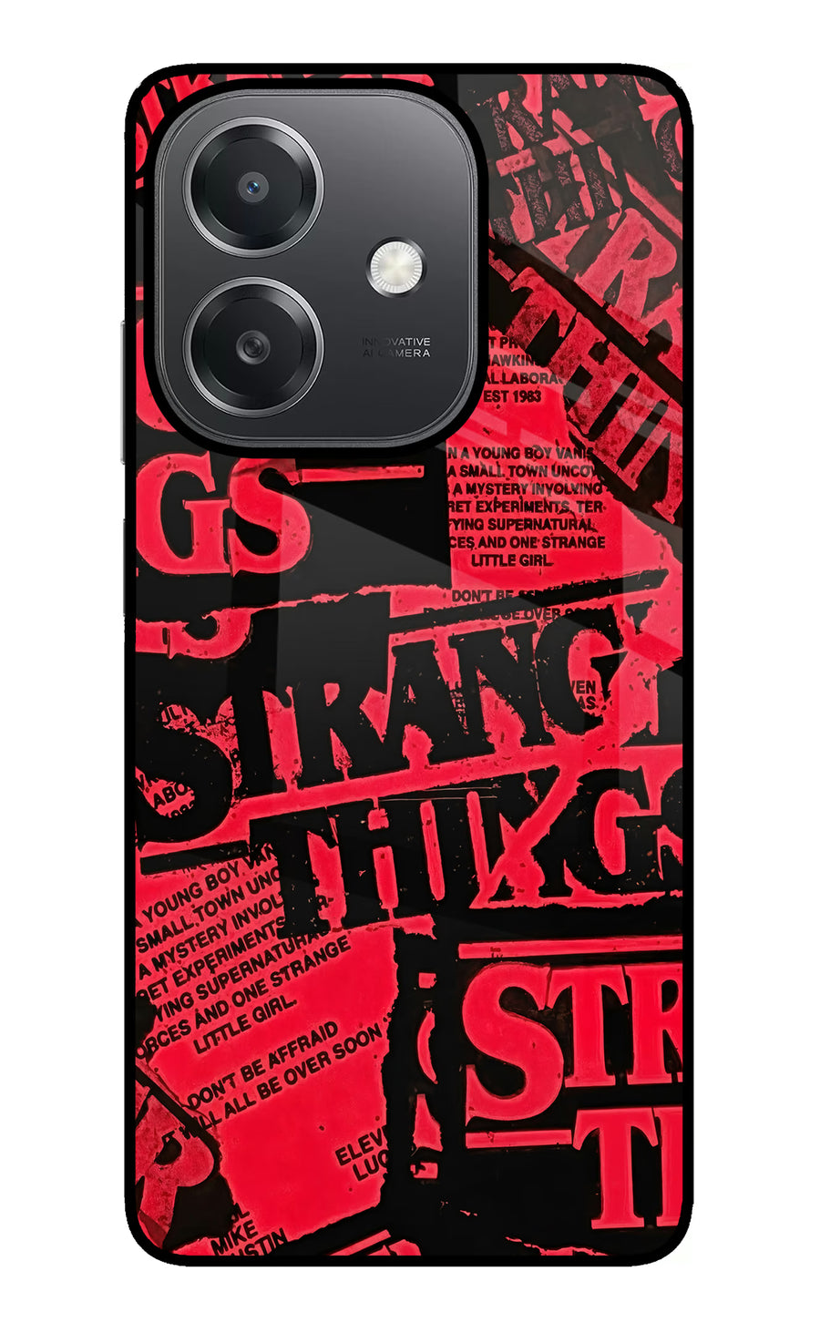 Ordinary Things OPPO A3x Back Cover, Metal case