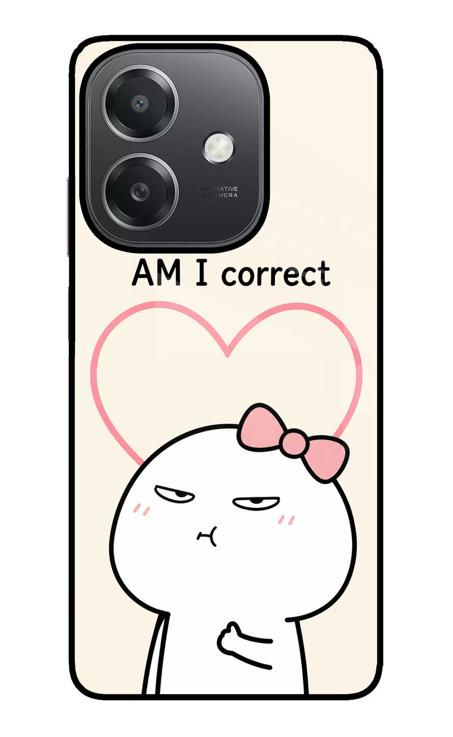 Always Right OPPO A3x Back Cover, Metal case