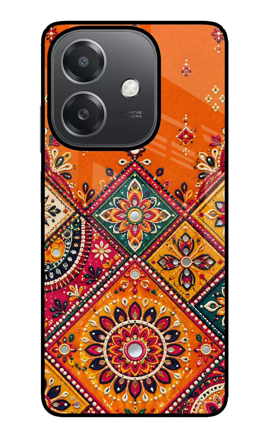 Kutch Glow OPPO A3x Back Cover, Metal case